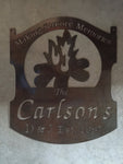 Metal campfire sign,campground sign ,metal campground sign,campfire sign MAKING S'MORE MEMORIES