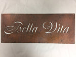 Custom metal sign with YOUR NAME or Business name