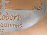 Metal FISHERMAN  Sign ,3ft fisherman sign