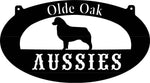 4ft  AUSSIE metal sign