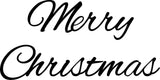 4ft MERRY CHRISTMAS  metal  words