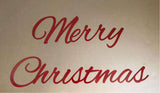4ft MERRY CHRISTMAS  metal  words