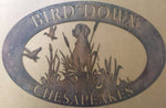 Metal DOG Sign with HUNTING Dog SIGN  customized with your name