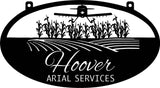 Metal SPRAY PLANE Sign, SPRAY PLANe CornField sign, 4ft laser cut sprayplane sign