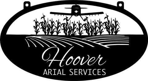 Metal SPRAY PLANE Sign, SPRAY PLANe CornField sign, 4ft laser cut sprayplane sign