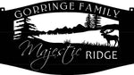 Laser cut MOOSE sign,Stunning 3' Metal Sign with MOOSE , moose sign FOREST Sign