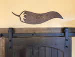 Chili PEPPER La COCINA metal sign
