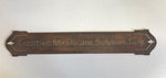 Creative Minds are Seldom tidy Metal Plaque