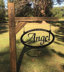 24 in Personalized metal sign with your name
