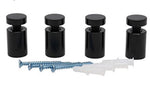STAND Off STUDS For SIGN Mount in black