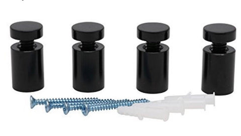 STAND Off STUDS For SIGN Mount in black