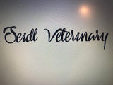 Custom Metal sign  with YOUR name