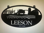 Metal COMBINE Sign Barn, Combine,SILO,CORNFIELD SIgn, 3ft sign