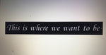 Custom Metal Sign 30" length