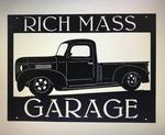 Metal ANTIQUE TRUCK sign