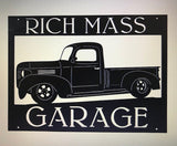 Metal ANTIQUE TRUCK sign