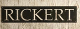 Custom metal  sign 4 ft wide
