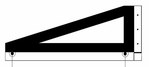 Sturdy Metal sign hanger