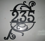 Laser cut , METAL HOUSE NUMBER or monogram
