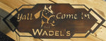 Rustic, Metal HORSE  sign personalized with your name