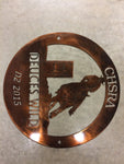 Huge Metal RODEO SIgnTEAM ROPING sign