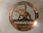 Rodeo Medals ,Rodeo signs ,in gorgeous polished copper finish