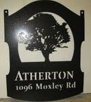 Metal sign Maple tree 2ft