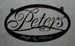 CUSTOM address sign, laser cut metal sign ,personal metal sign