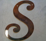 14inch Metal DOOR MONOGRAM