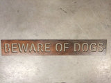Metal NO SOLICITING sign