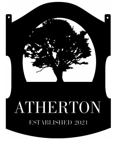 Metal sign Maple tree 2ft