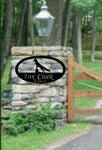 Laser cut Fox sign,FOX address sign,20 inch metalFOX sign